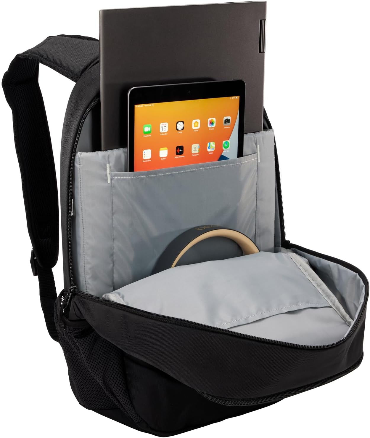Case Logic - Accessories yellow recycled backpack 15.6 in black