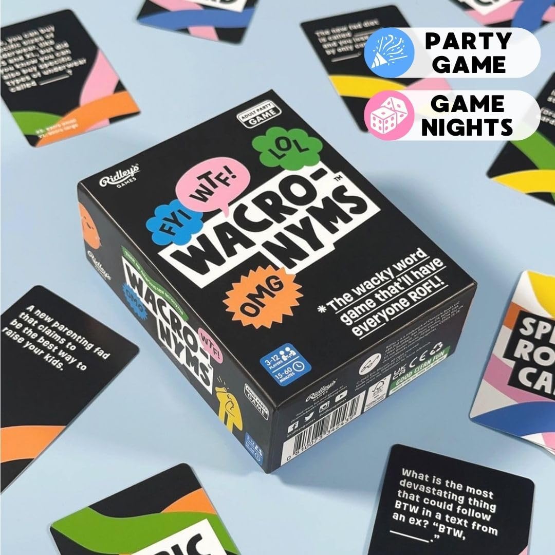 Wacronyms: The wacky word game that will make everyone ROFL!