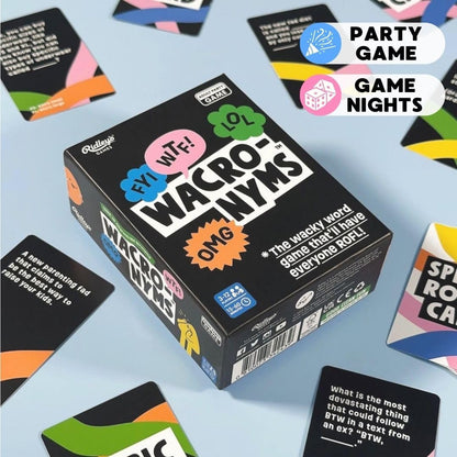 Wacronyms: The wacky word game that will make everyone ROFL!