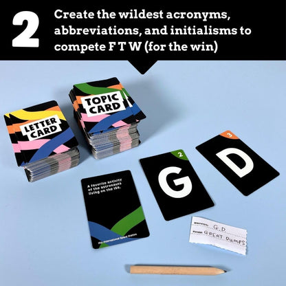 Wacronyms: The wacky word game that will make everyone ROFL!