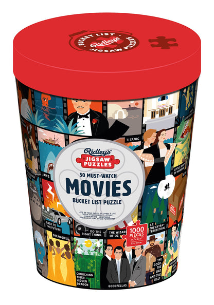 Ridley's- Películas Rompecabezas, Multicolor (0810073342491