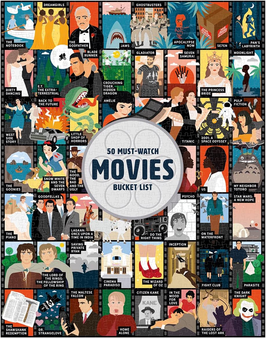 Ridley's- Películas Rompecabezas, Multicolor (0810073342491