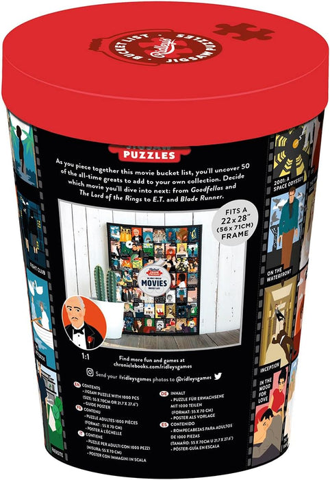 Ridley's- Películas Rompecabezas, Multicolor (0810073342491