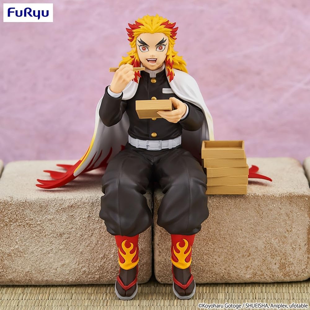 FURYU Demon Slayer - Rengoku Kyojuro - Statuette PVC Noodle Stopper 14cm
