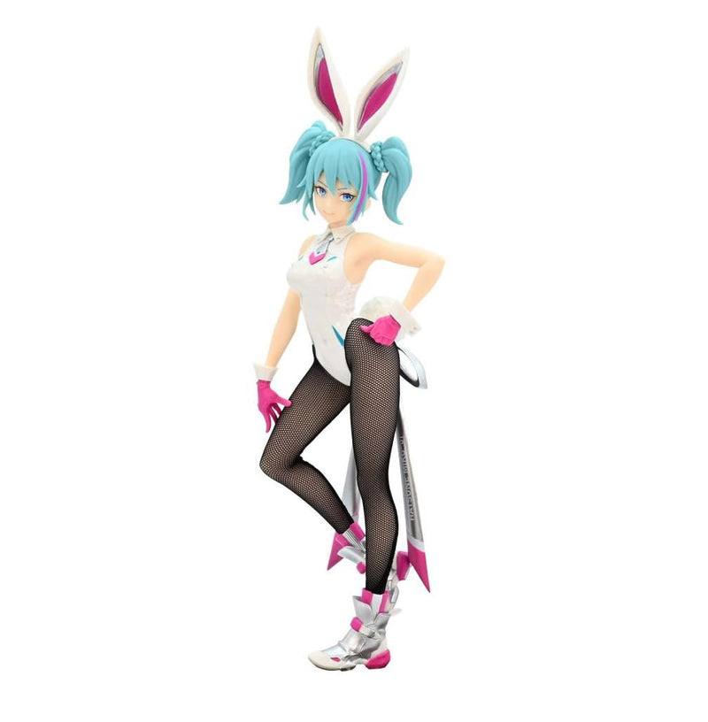 FURYU Hatsune Miku -Street Pink Color Version -Statuette BiCute Bunnies 30cm