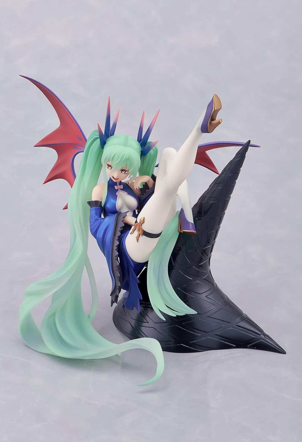 TENITOL Hatsune Miku Dark Figure, Total Height Approx. 6.7 inches (170 mm), Non-scale, ATBC-PVC, Painted, Complete Figure
