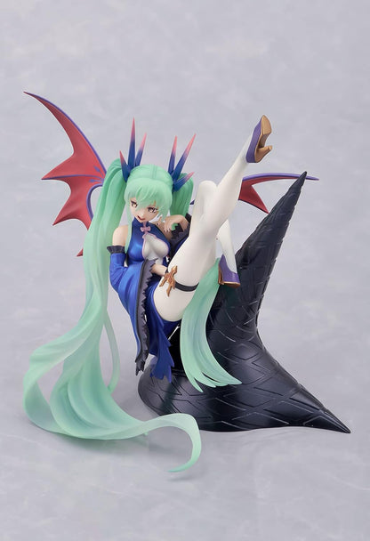 TENITOL Hatsune Miku Dark Figure, Total Height Approx. 6.7 inches (170 mm), Non-scale, ATBC-PVC, Painted, Complete Figure