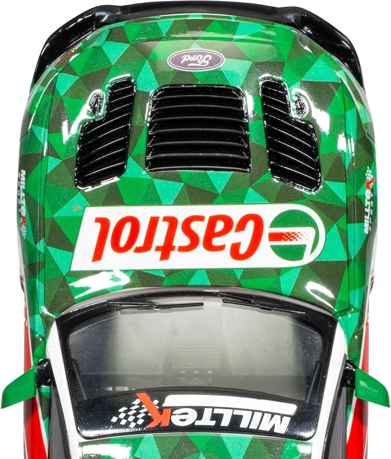 Scalextric C4327 Ford Mustang GT4 - Castrol Drift Car Cars - World Sport Champ / Endurance