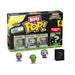 Funko Bitty POP! Teenage Mutant Ninja Turtles - Leonardo, Michelangelo, April O’Neil and A Surprise Mystery Mini Figure - 0.9 Inch (2.2 Cm) - TMNT Collectable - Stackable Display Shelf Included