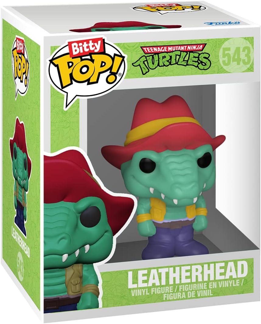 Funko Bitty Pop! Teenage Mutant Ninja Turtles Mini Collectible Toys 4-Pack - Splinter, Raphael, Rocksteady & Mystery Chase Figure (Styles May Vary