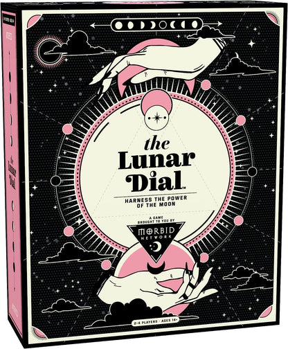 The Morbid Network Presents: The Lunar Dial | Harness the Power of the Moon | Strategy Board Games for Adults | For 2-4 Players | Ages 14+