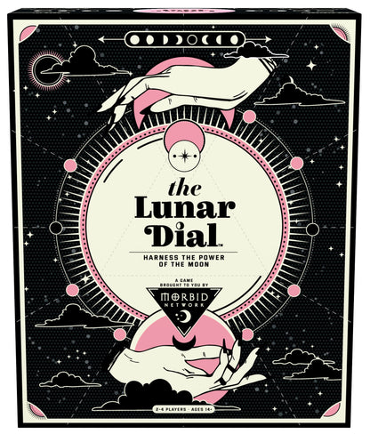 The Morbid Network Presents: The Lunar Dial | Harness the Power of the Moon | Strategy Board Games for Adults | For 2-4 Players | Ages 14+
