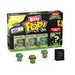 Funko Bitty POP! Teenage Mutant Ninja Turtles - 8-Bit Raphael, 8-Bit Donatello, 8-Bit Leonardo and A Surprise Mystery Mini Figure - 0.9 Inch (2.2 Cm) - TMNT Collectable - Gift Idea - Cake Topper