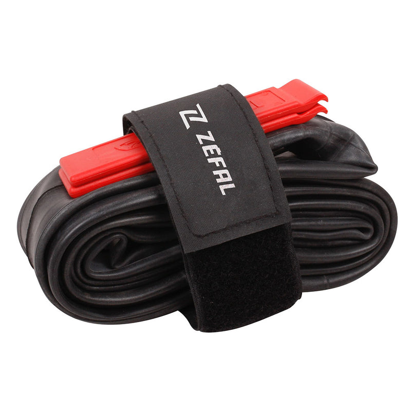 Zéfal Universal Tube Strap-Double Sangle de Fixation sur Cadre et 2 Démonte Pneus Vélo, Noir, 420 x 40mm