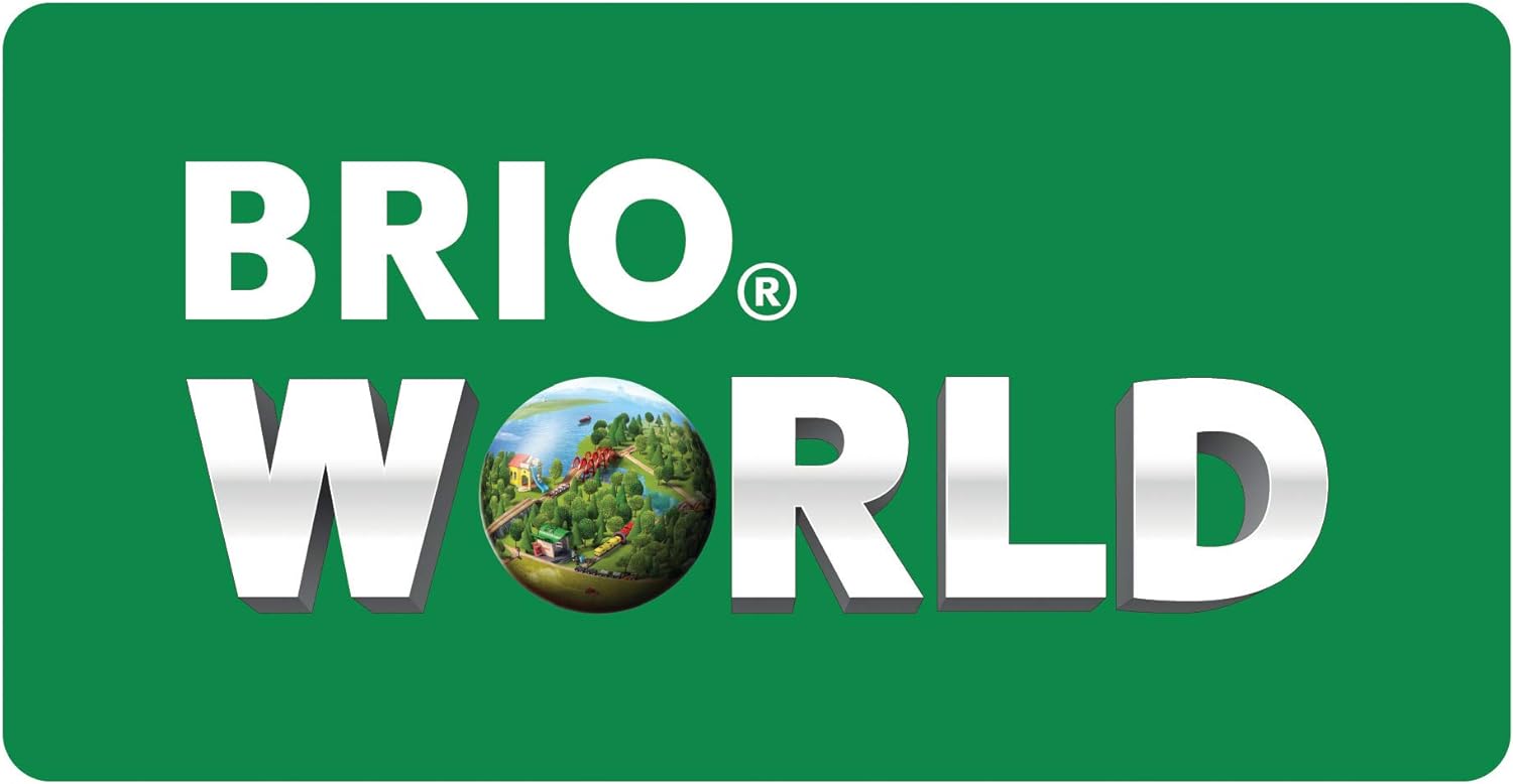 BRIO World Train Garage for Kids Age 3 Years Up - Compatible With All BRIO Railway Sets and Accessories