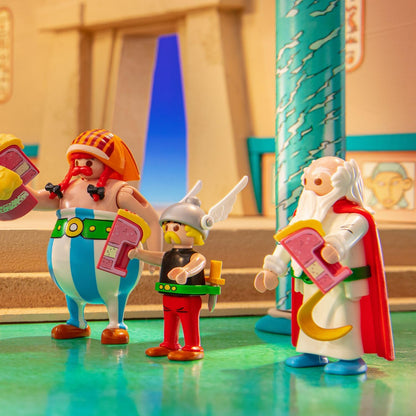Playmobil 71269 Asterix: Artifis' Poisoned Cake, Cleopatra`s taster and Artifis as well as his assistant Krukhut, Collection Figures, Fun Imaginative Role-Play, PlaySets Suitable for Children Ages 5+