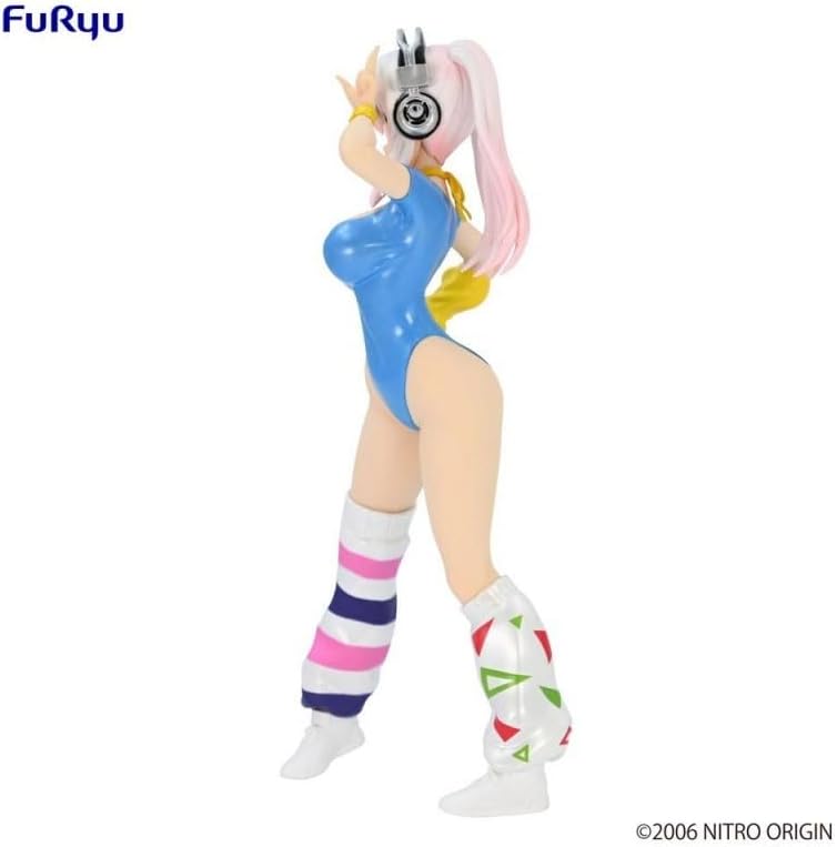 Furyu - Super Sonico - Concept Figure - 80’s/Another Color/Blue