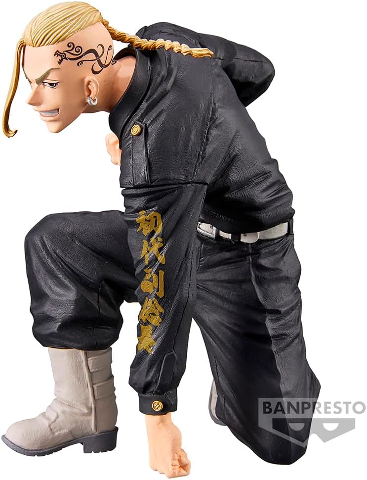 Banpresto - Figura de Accion Ken Ryuguji Draken Tokyo Revengers - King of Artist 13cm BP19454 Multicolor