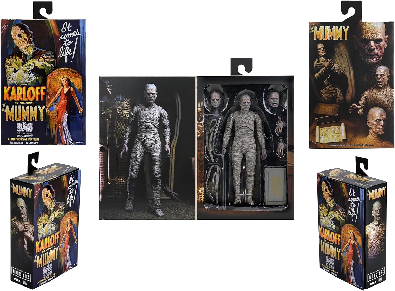 Universal Monsters Mummy Ultimate 7 Inch Scale Action Figure Exclusive (Colour