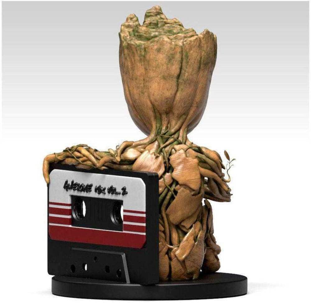 Marvel Deluxe Mega Baby Groot Money Box Black/Brown Printed PVC Gift Boxed