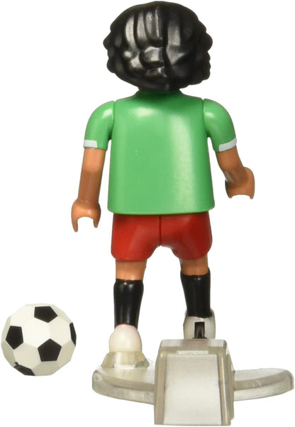 PLAYMOBIL Sports & Action 71132 Fußballspieler Mexiko, mit Kickfunktion und Torwand, ab 5 Jahren Mexikanisch