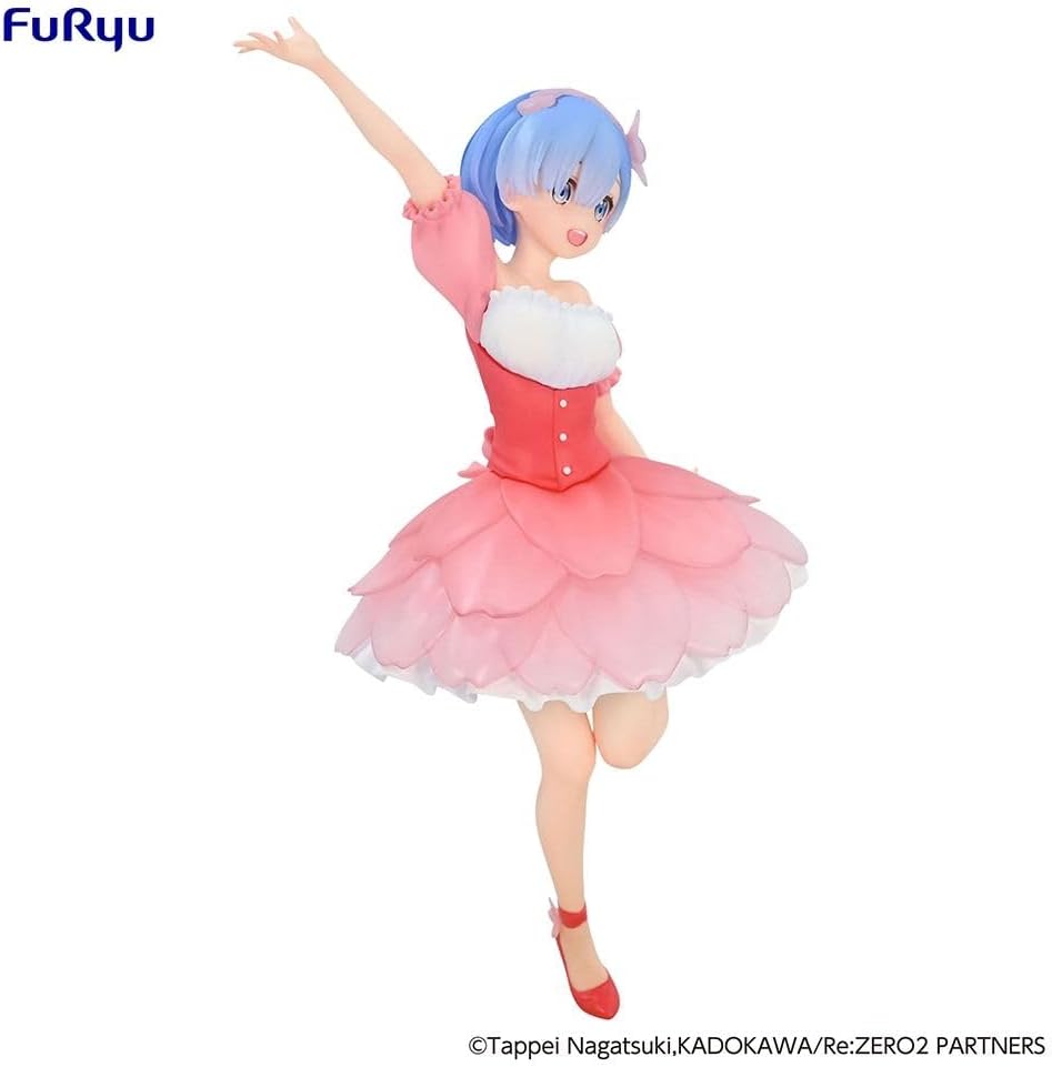 Furyu RE Zero - Rem Cherry Blossoms - Statuette PVC Trio-Try-It 21cm