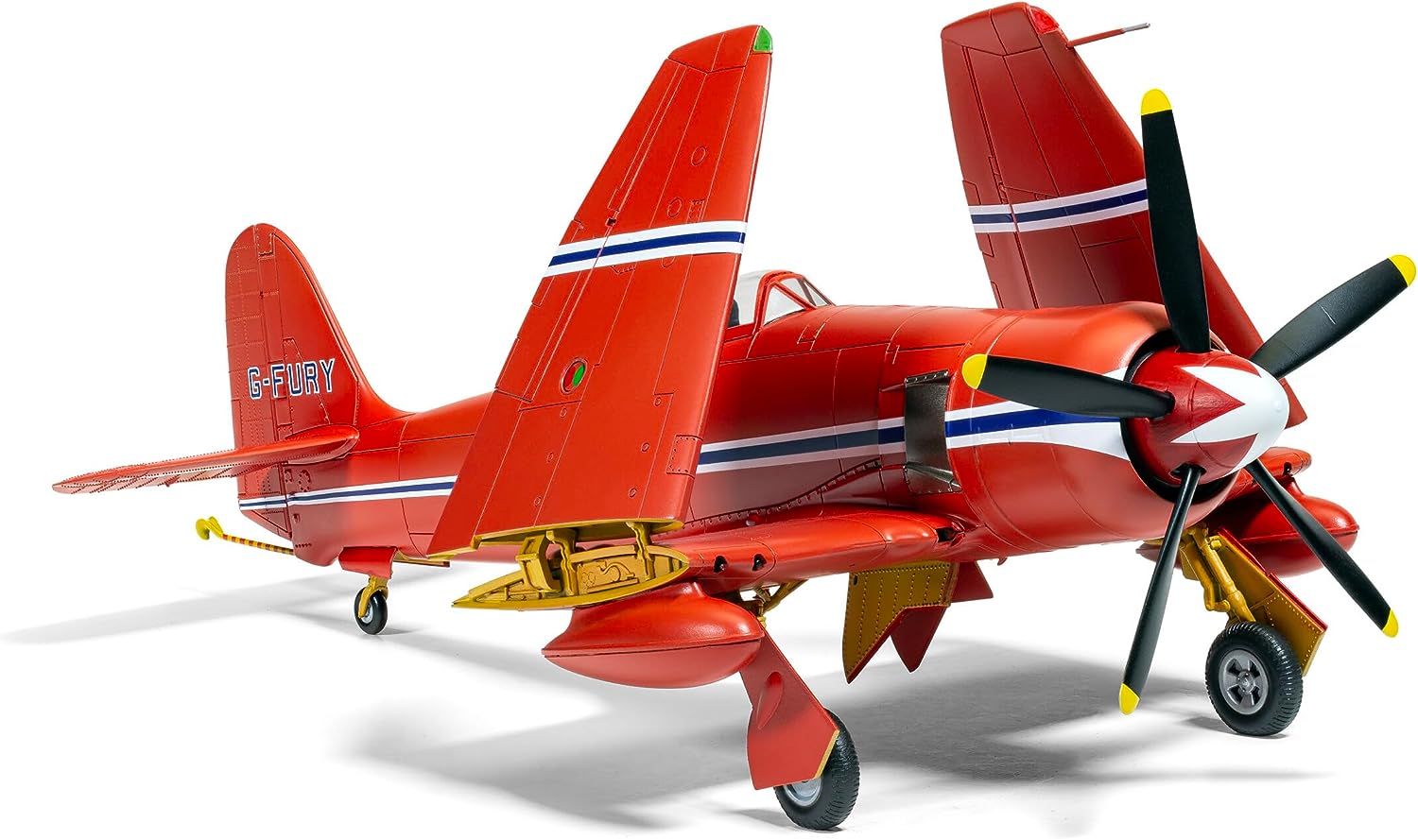 Airfix Model Set - A06105A Hawker Sea Fury FB.II Model Building Kit - Plastic Model Plane Kits for Adults & Children 8+, Set Includes Sprues & Decals - 1:48 Scale Model