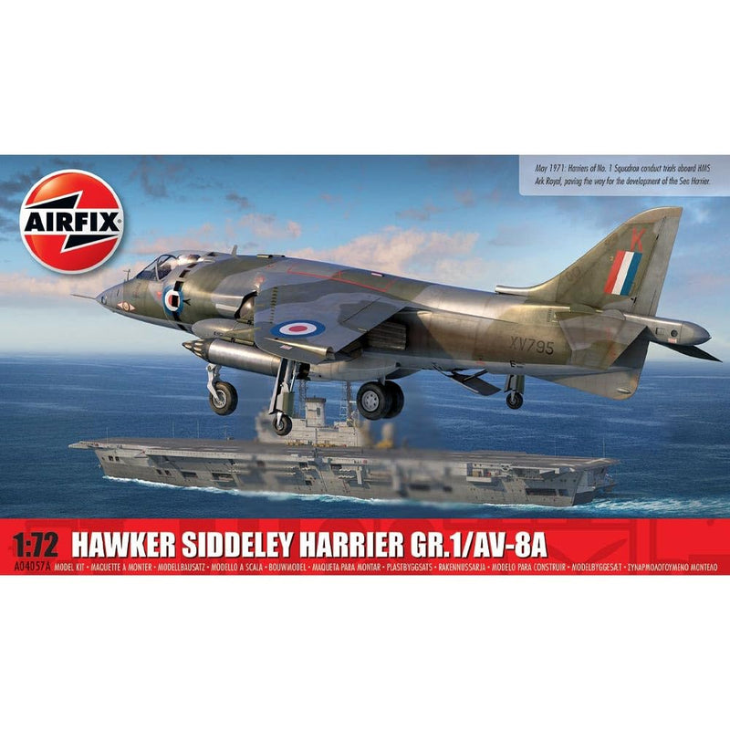 Airfix A04057A Hawker Siddeley Harrier GR.1/AV-8A Model Making Kit