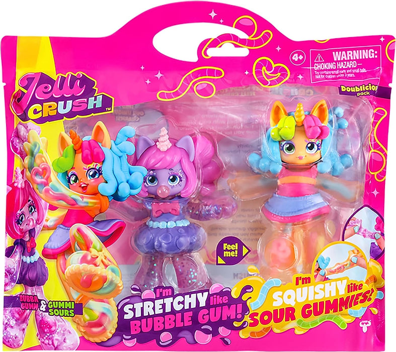 Jelli Crush Double Pk Bubba Gumm & Gummi Sours