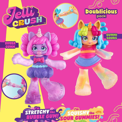 Jelli Crush Double Pk Bubba Gumm & Gummi Sours