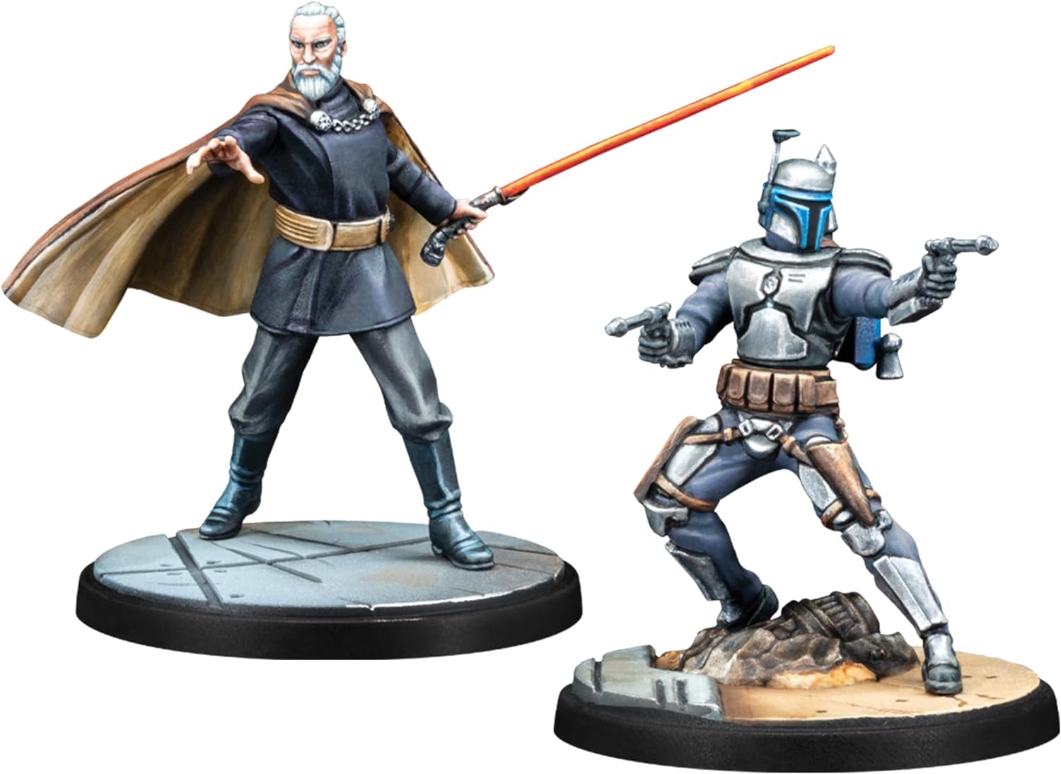 Atomic Mass Games | Star Wars Shatterpoint: Twice the Pride - Count Dooku Squad Pack | Miniatures and Card Game | Ages 14+ | 2 Players | 90 Minutes Playing Time