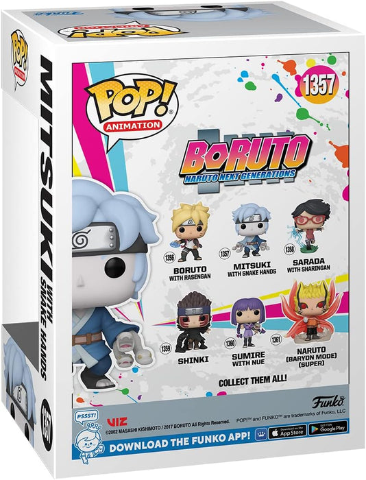 Funko POP! Animation: Boruto - Mitsuki With Snake Hands - Boruto: Naruto Next Generations - Collectable Vinyl Figure - Gift Idea - Official Merchandise - Toys for Kids & Adults - Anime Fans