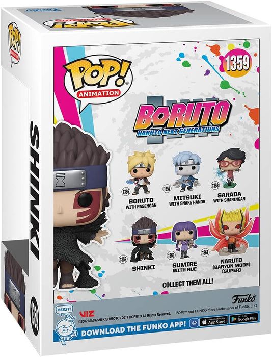 Funko POP! Animation: Boruto - Shinki - Boruto: Naruto Next Generations - Collectable Vinyl Figure - Gift Idea - Official Merchandise - Toys for Kids & Adults - Anime Fans