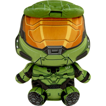 Club Mocchi Mocchi Halo Master Chief Mega - Juguete de Peluche de 15 Pulgadas - Juguetes coleccionables de Halo - Juguetes de héroes con Licencia Oficial - Escritorio Buddy Action Figuras - Juguetes