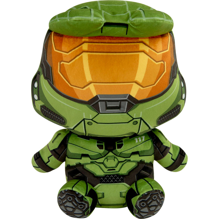 Tomy Plush - Mocchi Mocchi Halo Master Chief | Soft and Huggable Collectible Plush Toy | 15-Inch, Black