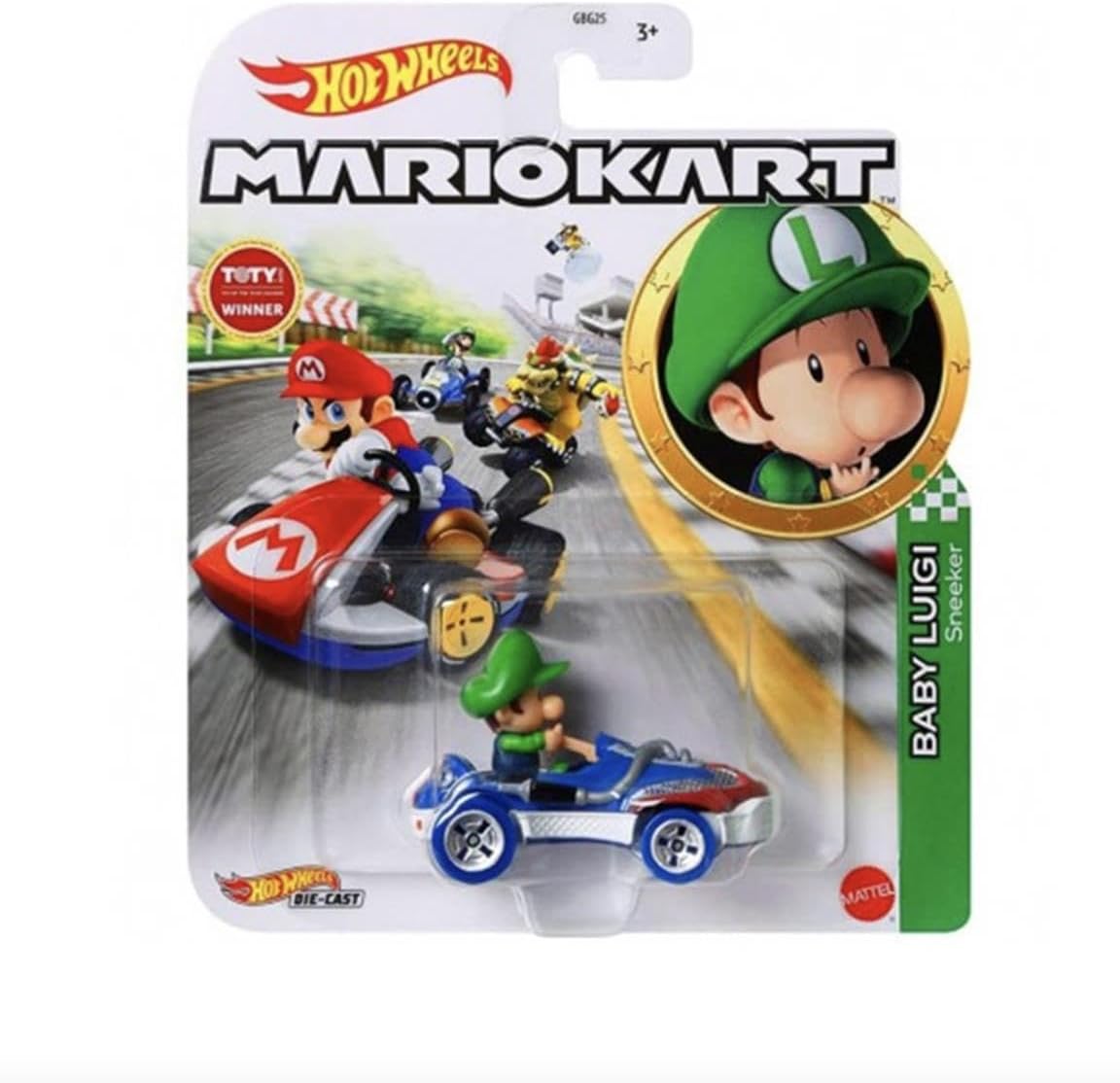 Hot Wheels - Super Mario Bros - Luigi (GLP37
