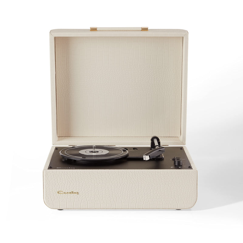 Crosley Mercury - Cream Croc - Golden Hardware + Np15 + Bluetooth