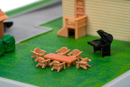 Jada-Casa Garaje de Toretto Fast & Furious, Playset Diorama, Incluye Dos Nano Vehículos, Coleccionismo (253203081