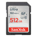 Sandisk Ultra - Flash Memory Card - 512 Gb - Class 10 - Sdxc Uhs-I