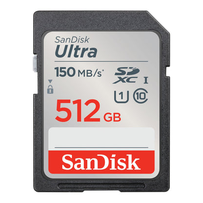 Sandisk Ultra - Flash Memory Card - 512 Gb - Class 10 - Sdxc Uhs-I
