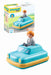 Playmobil 71323 1.2.3: Push & Go Car Interactive Toy Car with flywheel motor for Toddlers to discover basic Functions, PlaySets Suitable for Children Ages 12 Months+