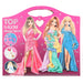 Depesche 12577 TOPModel Create Your Glamour Special Colouring Book with 52 Pages for Designing Glamorous Outfits, Spiral Book with Pre-Printed Models, Includes Accessories