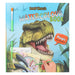 Depesche 12578 Dino World - Libro de Acuarelas, Libro para Colorear Incl. Pincel y 15 Motivos de Caballos para Pintar con Agua