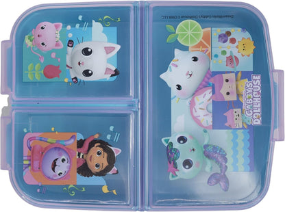 Stor - Multi Compartment Sandwich Box - Gabby`S Dollhouse (088808735-21220)