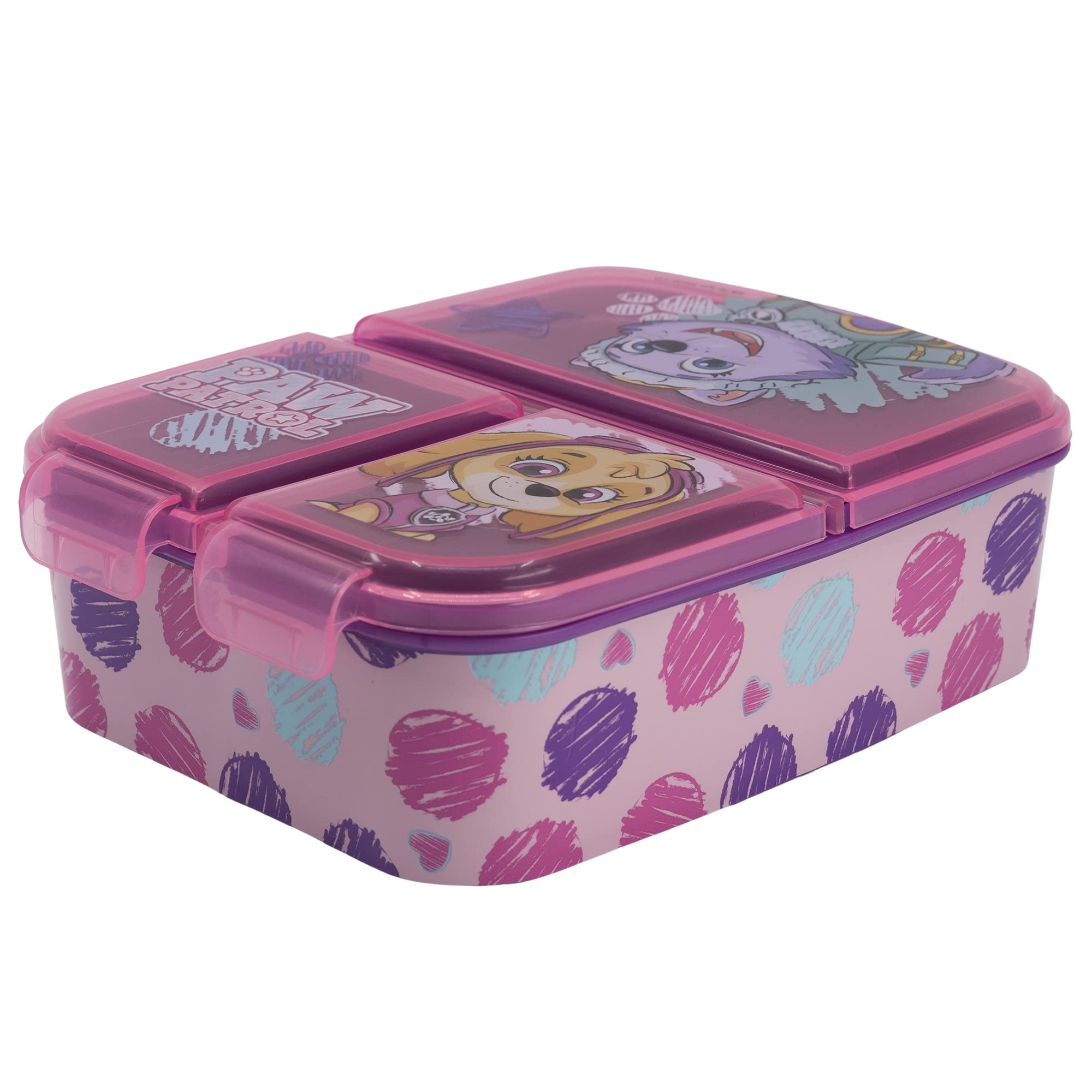 Stor 74520 SANDWICHERA Multiple PAW Patrol Girl Sketch Essence Lunch Box, Plastic