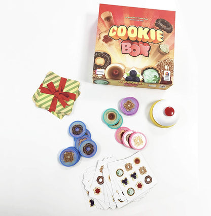 Asmodee - Cookie Box, Gioco da Tavolo per Tutta la Famiglia, 2-4 Giocatori, 6+ Anni, Edizione in Italiano