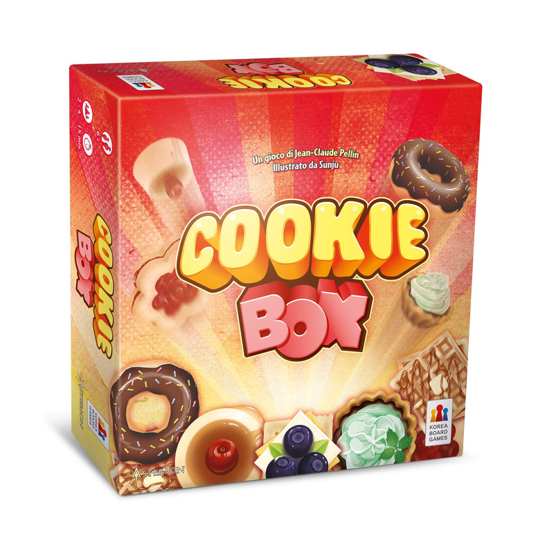 Asmodee - Cookie Box, Gioco da Tavolo per Tutta la Famiglia, 2-4 Giocatori, 6+ Anni, Edizione in Italiano