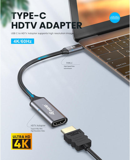 Equip 133491 USB-C to HDMI 2.0 Adapter 4K/60Hz