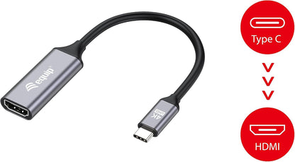 Equip 133491 USB-C to HDMI 2.0 Adapter 4K/60Hz