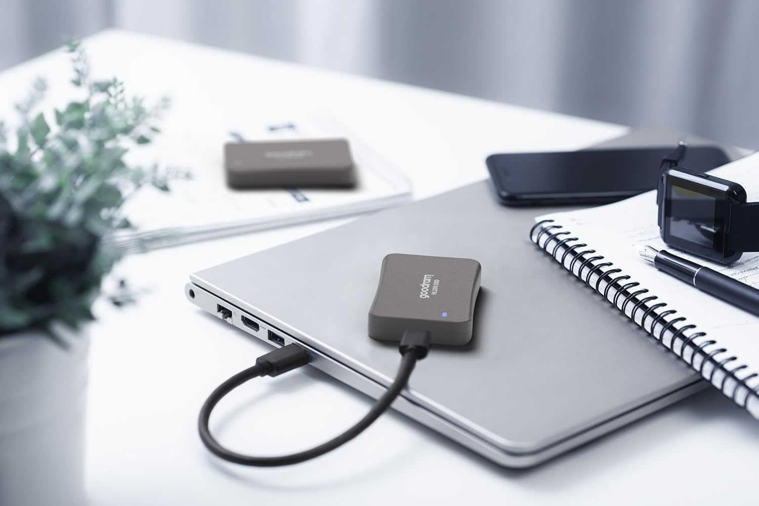 goodram SSD 512GB HL200 USB Type-C + A